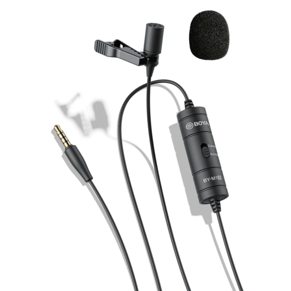 BOYA BY-M1S Universal Lavalier Microphone - Image 2