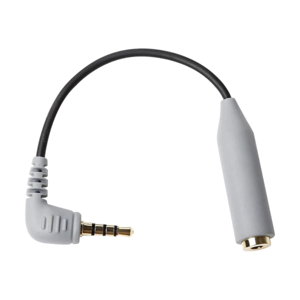 BOYA BY-CIP2 3.5mm TRRS Male to 3.5mm TRS Female Smartphone Adapter