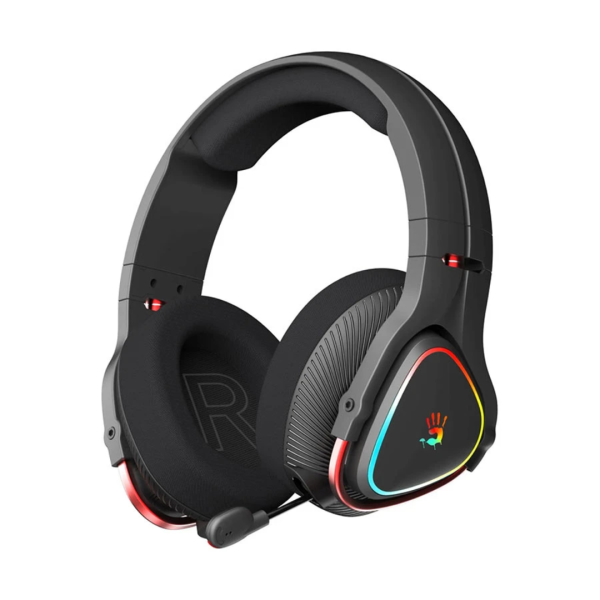 A4tech Bloody MR720 RGB Wireless Tri-Mode Gaming Headphone, Black