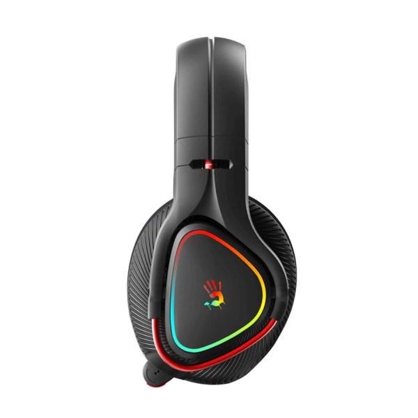 A4tech Bloody MR720 RGB Wireless Tri-Mode Gaming Headphone, Black - Image 4