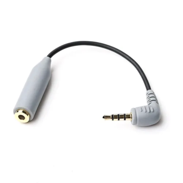 BOYA BY-CIP2 3.5mm TRRS Male to 3.5mm TRS Female Smartphone Adapter - Image 2