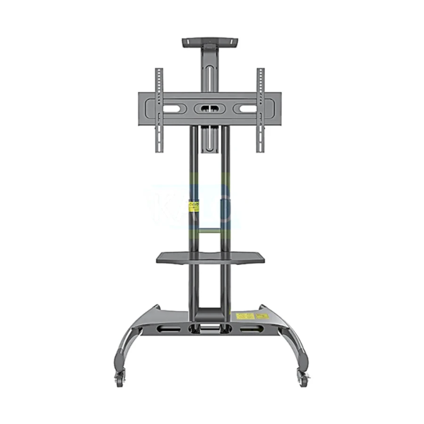 Kaloc KLC-150/B 32-75 inch Black Adjustable Mobile TV Trolley For Interactive Flat Panel