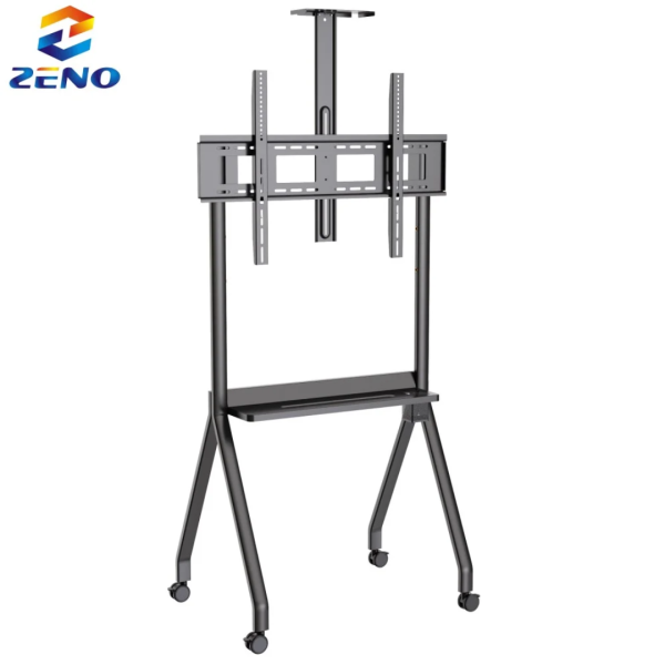 ZENO R10 Adjustable TV  Trolley Stand - Image 3