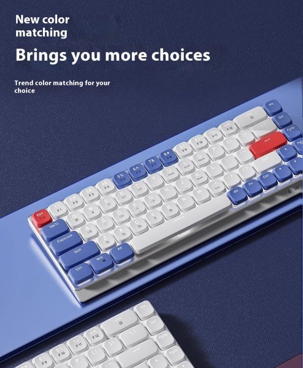 EWEADN MK68 Low Profile Tri-Mode Wireless Mechanical Keyboard - Image 13