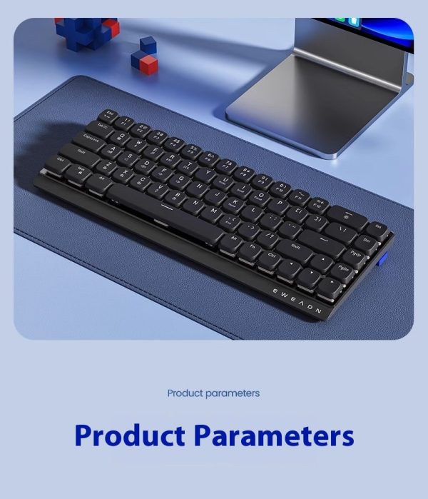EWEADN MK68 Low Profile Tri-Mode Wireless Mechanical Keyboard - Image 11