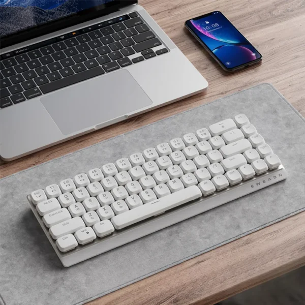 EWEADN MK68 Low Profile Tri-Mode Wireless Mechanical Keyboard - Image 6