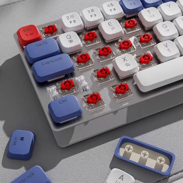 EWEADN MK68 Low Profile Tri-Mode Wireless Mechanical Keyboard - Image 14