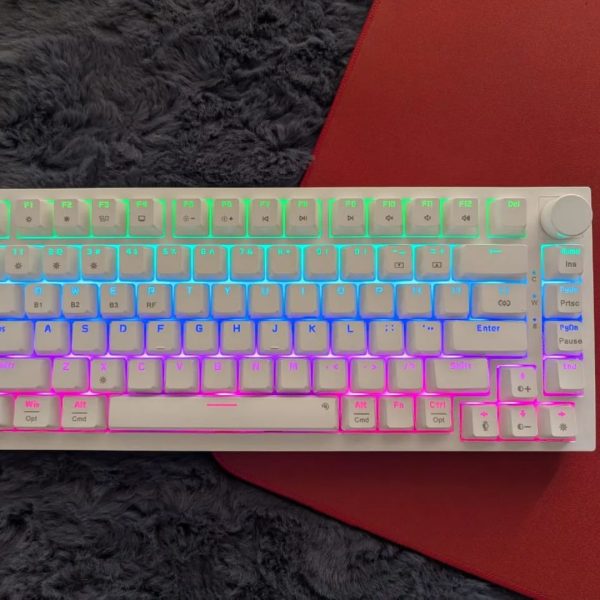 Eweadn C75 RGB Hot-swappable Tri-Mode Wireless Mechanical Keyboard - Image 2