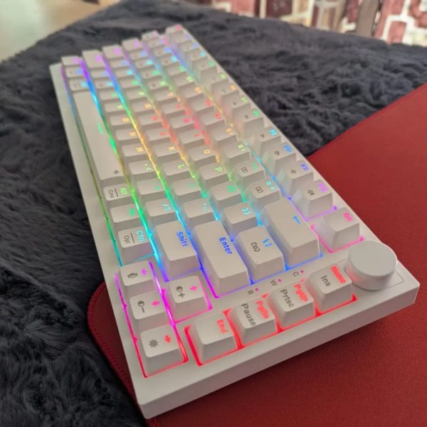 Eweadn C75 RGB Hot-swappable Tri-Mode Wireless Mechanical Keyboard - Image 3