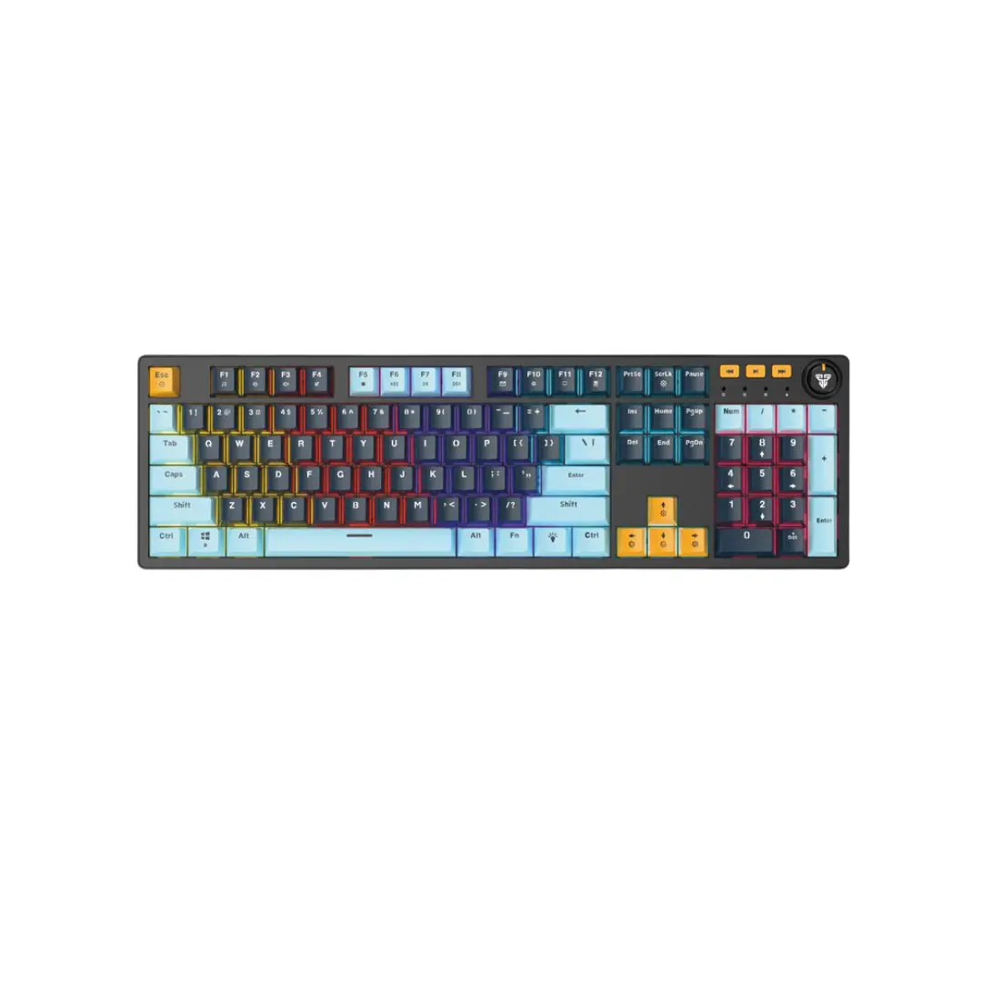Fantech MK893S ATOM107S MIZU Edition Mechanical Keyboard, Navy Blue 1 Fantech MK893S ATOM107S MIZU Edition Mechanical Keyboard, Navy Blue