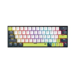FANTECH ATOM 63 MK874V2 MORI EDITION MECHANICAL GAMING KEYBOARD, White Blue