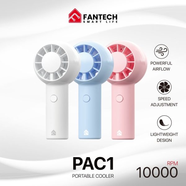 FANTECH PAC1 500MAH RECHARGEABLE HANDHELD FAN - Image 5