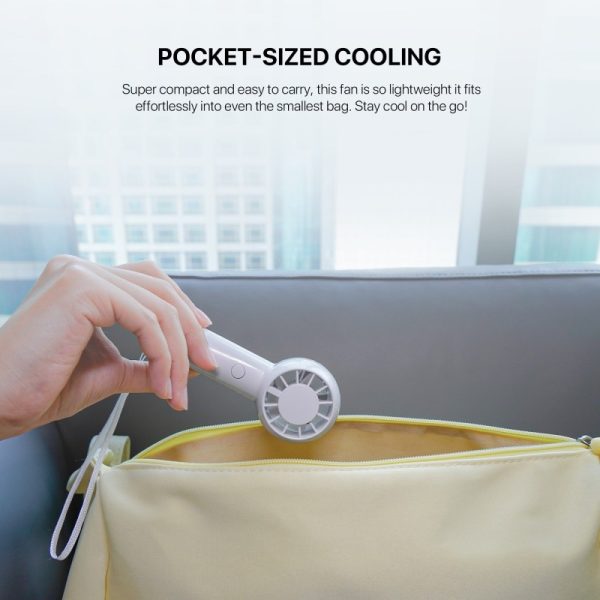 FANTECH PAC1 500MAH RECHARGEABLE HANDHELD FAN - Image 12