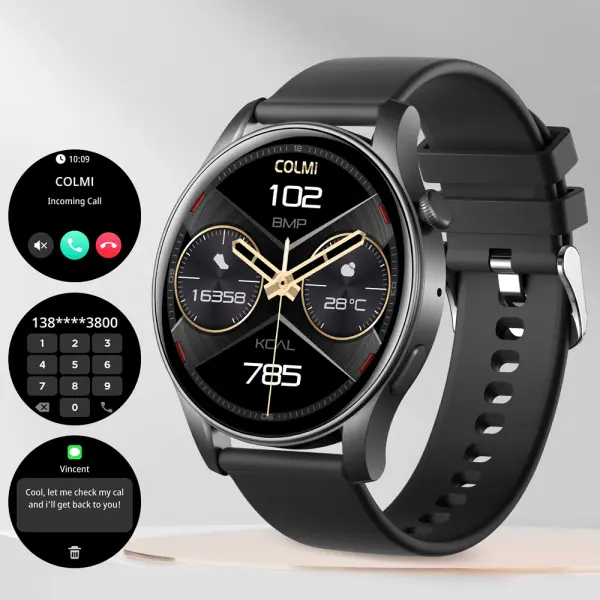 Colmi V73 AMOLED Display Smart Watch - Vibe Gaming