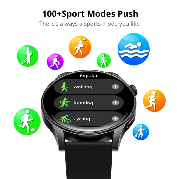 Colmi V73 AMOLED Display Smart Watch - Vibe Gaming