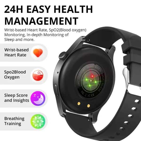 Colmi V73 AMOLED Display Smart Watch - Vibe Gaming