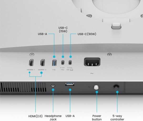 BenQ MA270U 27" 4K UHD IPS Monitor for MacBook - Image 6