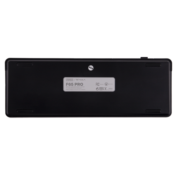 AULA F65 Pro Tri-Mode Wireless Gasket Mechanical Keyboard, Black - Image 6