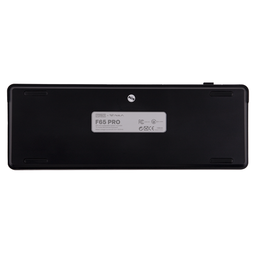 AULA F65 Pro Tri-Mode Wireless Gasket Mechanical Keyboard, Black 6 AULA F65 Pro Tri-Mode Wireless Gasket Mechanical Keyboard, Black - Image 6