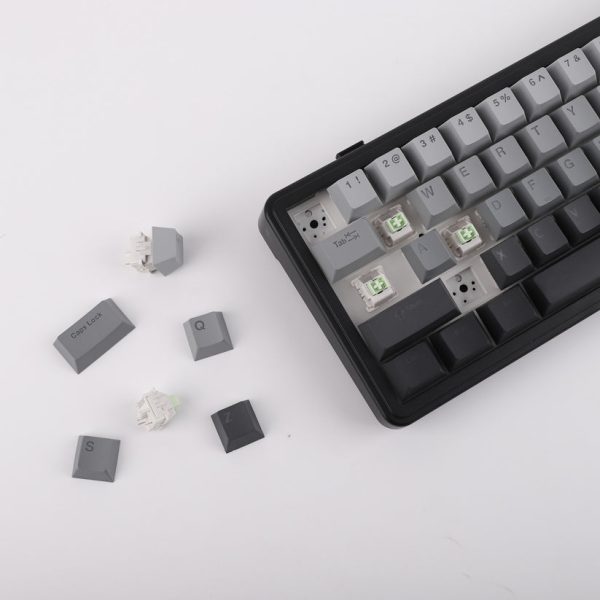 AULA F65 Pro Tri-Mode Wireless Gasket Mechanical Keyboard, Gradient Grey - Image 9