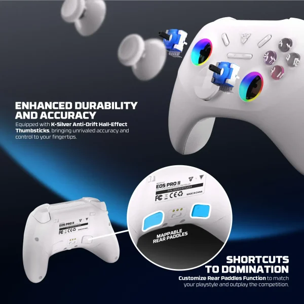 Fantech EOS PRO II WGP15V2 HALL EFFECT Wireless Gamepad - Image 8