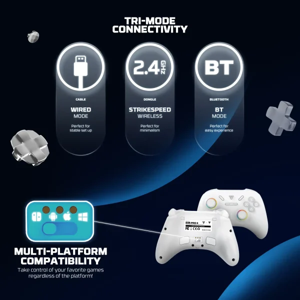 Fantech EOS PRO II WGP15V2 HALL EFFECT Wireless Gamepad - Image 4
