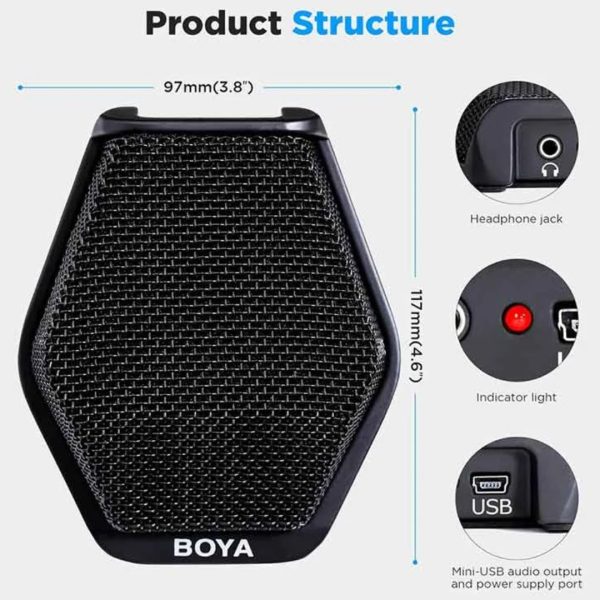 BOYA BY-MC2 USB Conference Microphone - Image 6