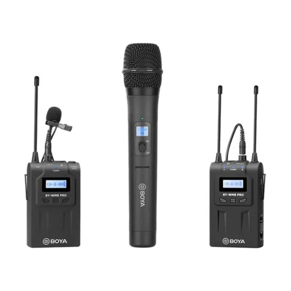 BOYA BY-WM8 Pro-K4 UHF Dual-Channel Wireless Microphone System - Image 2