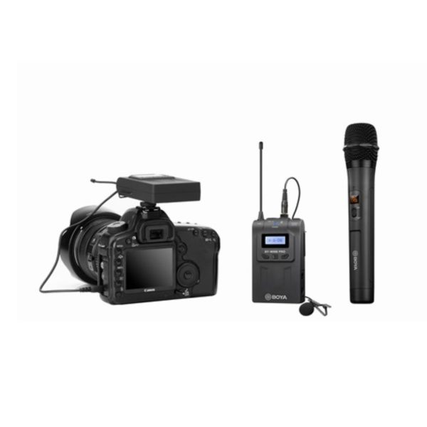 BOYA BY-WM8 Pro-K4 UHF Dual-Channel Wireless Microphone System - Image 4