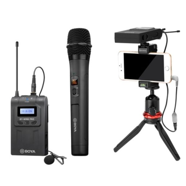 BOYA BY-WM8 Pro-K4 UHF Dual-Channel Wireless Microphone System - Image 3