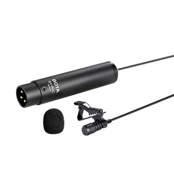 BOYA BY-M4C Professional Cardioid XLR Lavalier Microphone - Image 4