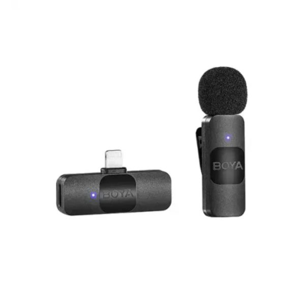 BOYA BY-V1 Ultracompact 2.4GHz Wireless Microphone System for iOS Device - Image 5
