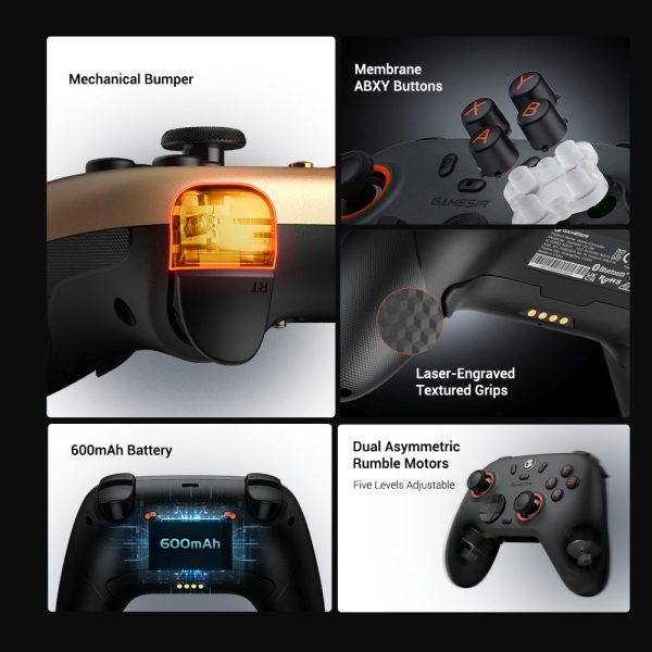 GameSir Nova 2 Lite Multi-Platform Tri-Mode Wireless Game Controller - Image 8