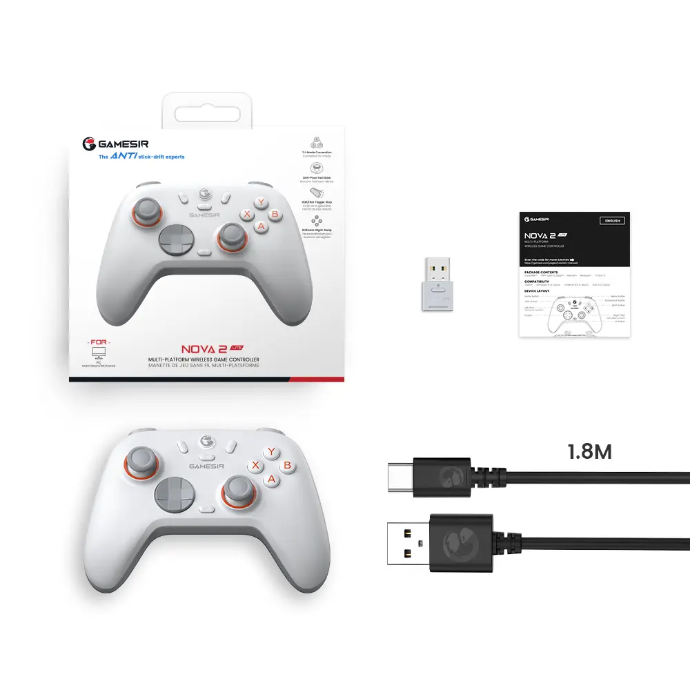 GameSir Nova 2 Lite Multi-Platform Tri-Mode Wireless Game Controller 21 GameSir Nova 2 Lite Multi-Platform Tri-Mode Wireless Game Controller - Image 21
