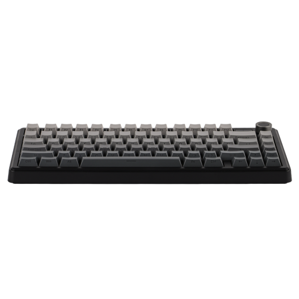 AULA F75 MAX Tri-Mode Wireless Gasket Mechanical Keyboard with TFT Screen and Knob, Black Gradient - Image 3