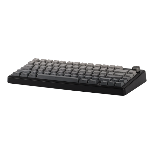 AULA F75 MAX Tri-Mode Wireless Gasket Mechanical Keyboard with TFT Screen and Knob, Black Gradient - Image 4