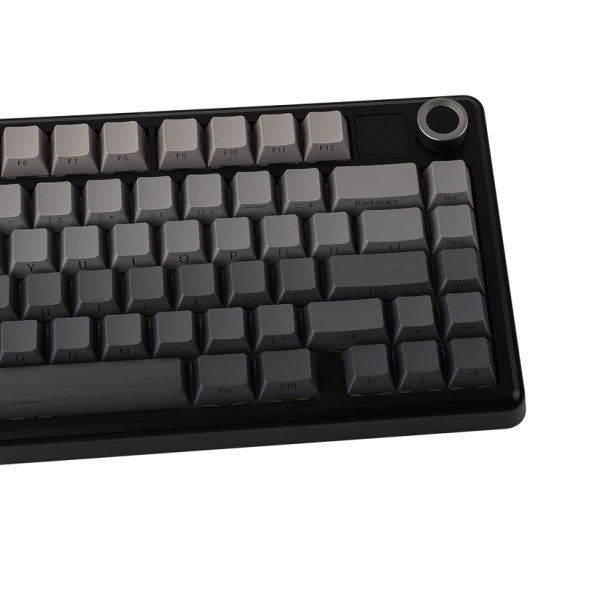 AULA F75 MAX Tri-Mode Wireless Gasket Mechanical Keyboard with TFT Screen and Knob, Black Gradient - Image 6