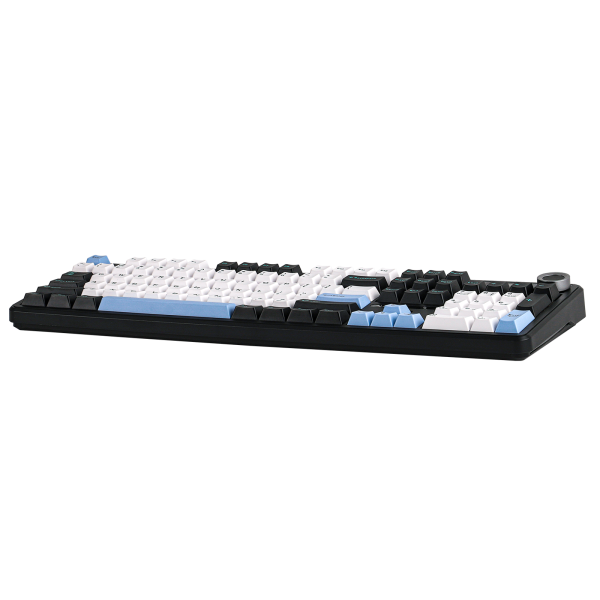 AULA F108 PRO Tri-Mode Wireless Hot-Swappable Mechanical Keyboard, Black White - Image 5