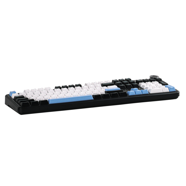 AULA F108 PRO Tri-Mode Wireless Hot-Swappable Mechanical Keyboard, Black White - Image 7