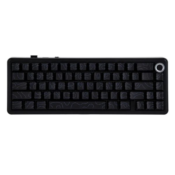 AULA F65 Pro Tri-Mode Wireless Gasket Mechanical Keyboard, Black