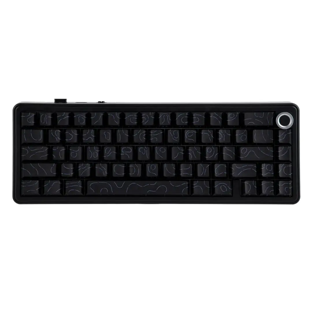 AULA F65 Pro Tri-Mode Wireless Gasket Mechanical Keyboard, Black 1 AULA F65 Pro Tri-Mode Wireless Gasket Mechanical Keyboard, Black