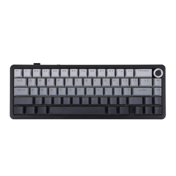 AULA F65 Pro Tri-Mode Wireless Gasket Mechanical Keyboard, Gradient Grey