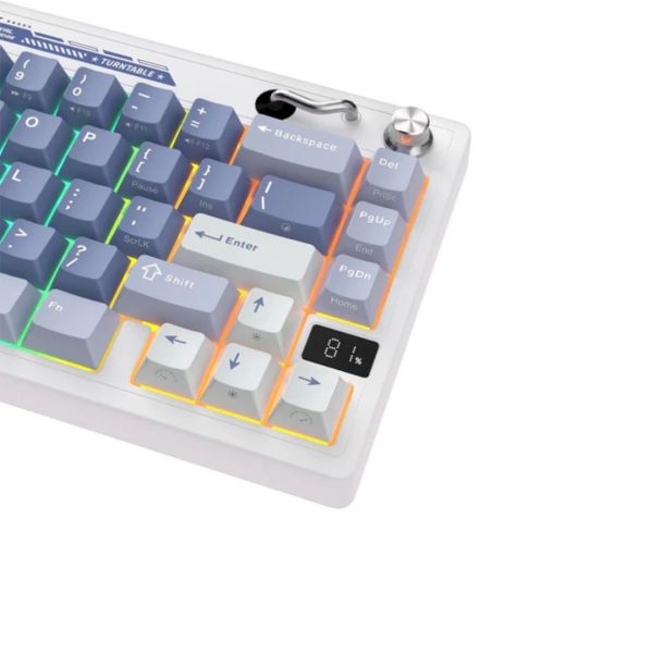 Royal Kludge RK M65 Tri-Mode Wireless RGB Hot-Swappable Mechanical Keyboard - Image 8