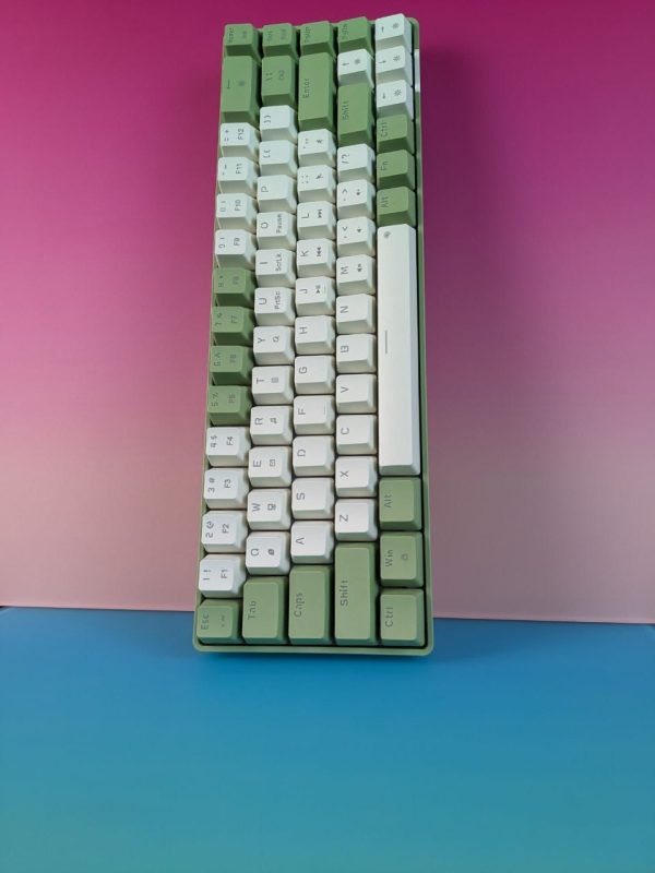 Sunsonny NJ6 PRO Hot-Swappable Wired Mechanical Keyboard, Cyan - Image 9