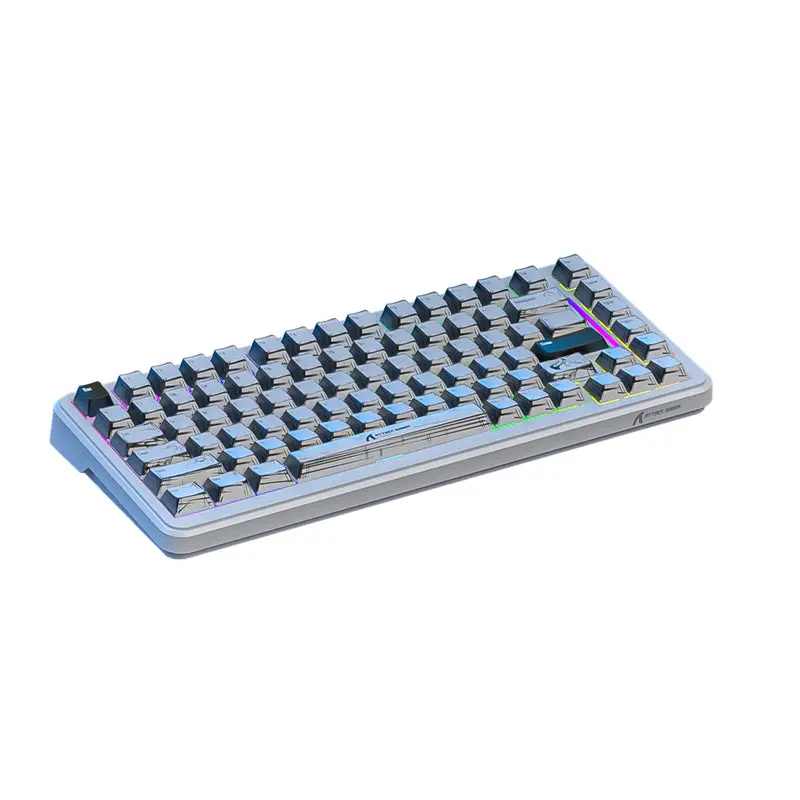 ATTACK SHARK X82PRO HE Tri-Mode Wireless Rapid Trigger Gaming Keyboard, Comic 5 ATTACK SHARK X82PRO HE Tri-Mode Wireless Rapid Trigger Gaming Keyboard, Comic - Image 5