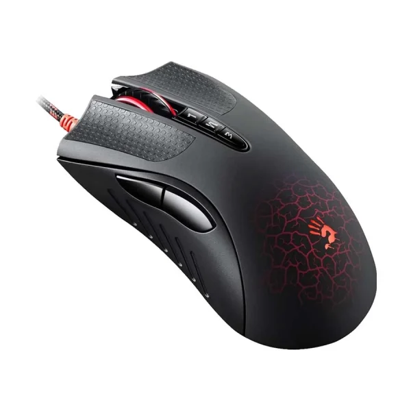 A4TECH BLOODY A90 LIGHT STRIKE USB GAMING MOUSE, BLACK - Image 2