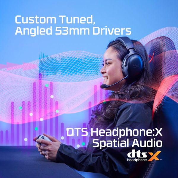 HyperX Cloud III Wireless Gaming Headset, Black-Red - Image 10
