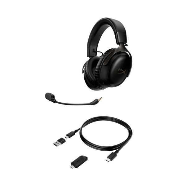HyperX Cloud III Wireless Gaming Headset, Black - Image 6