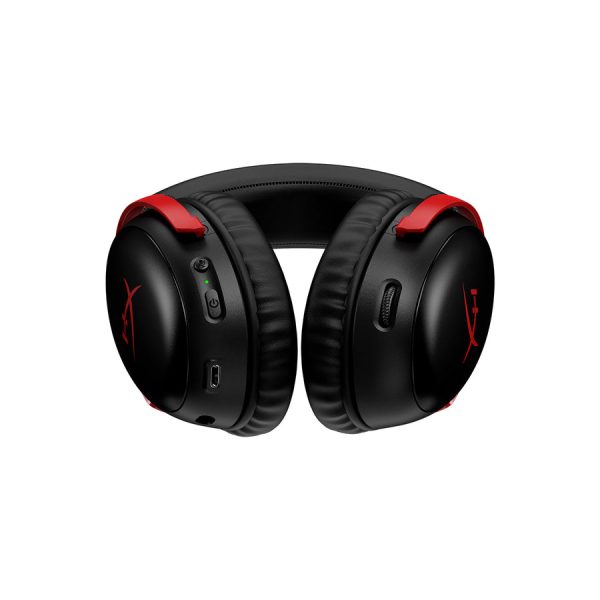 HyperX Cloud III Wireless Gaming Headset, Black-Red - Image 6