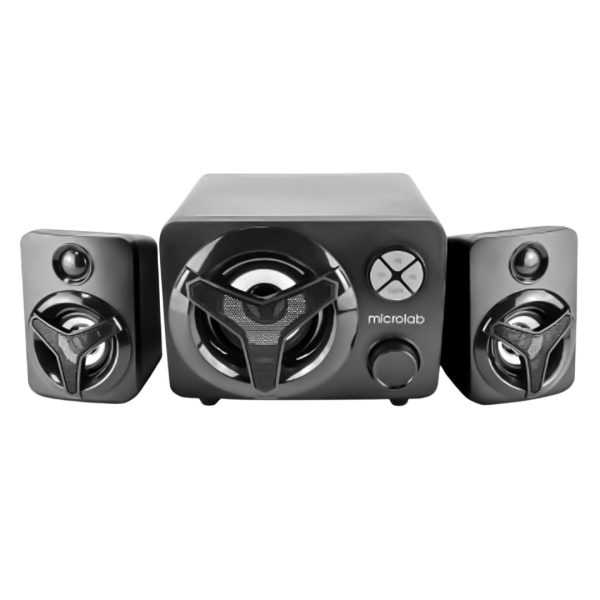 Microlab U210 USB 2:1 LED Bluetooth Speaker Black